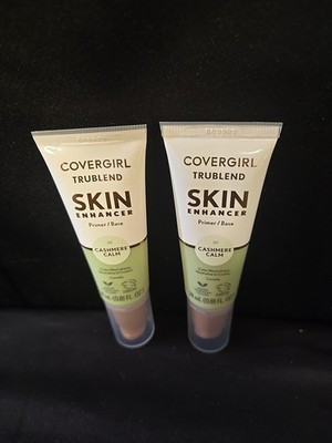 2pc Lot Covergirl Trublend Skin Enhancer Primer #30 Cashmere Calm Matte Finish