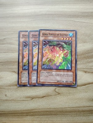 Yu-Gi-Oh! - Gora Turtle Of Illusion 3X - Complete Playset