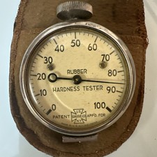 Vintage RUBBER Hardness Tester US Gauge Co NY Model AD-6030 Made In USA
