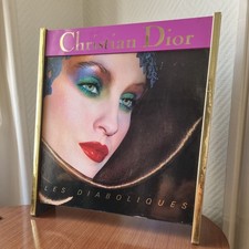 Publicité- Présentoir - Maquillage - Christian Dior - Les Diaboliques - 1980s