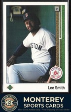 Lee Smith 1989 Upper Deck #521 Boston Red Sox