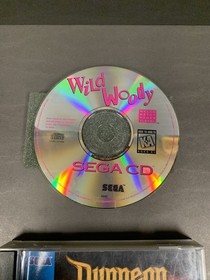 Sega Cd Lot (6) Games Tested And Working- Lunar - Woody - Robo -Silpeed-Dungeon