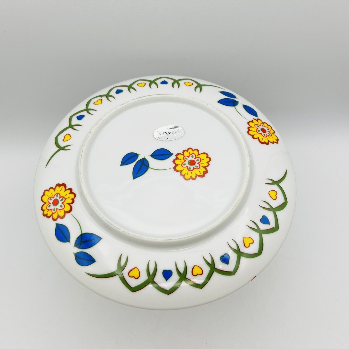 Vtg 1977 Mann Porcelain 3 Pc Breakfast Set Bowl Mug 7