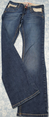 Duesenberg    Jeans   Blau  Denim   Gr. 28/32 (40/42)  sh. Maße /TOP