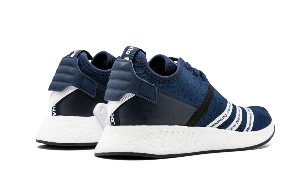 Adidas White Mountaineering NMD R2 PK Blue Men\'s Sz10.5 adidas White Mountaineering x NMD_R2 PK Black for Sale  main image 2