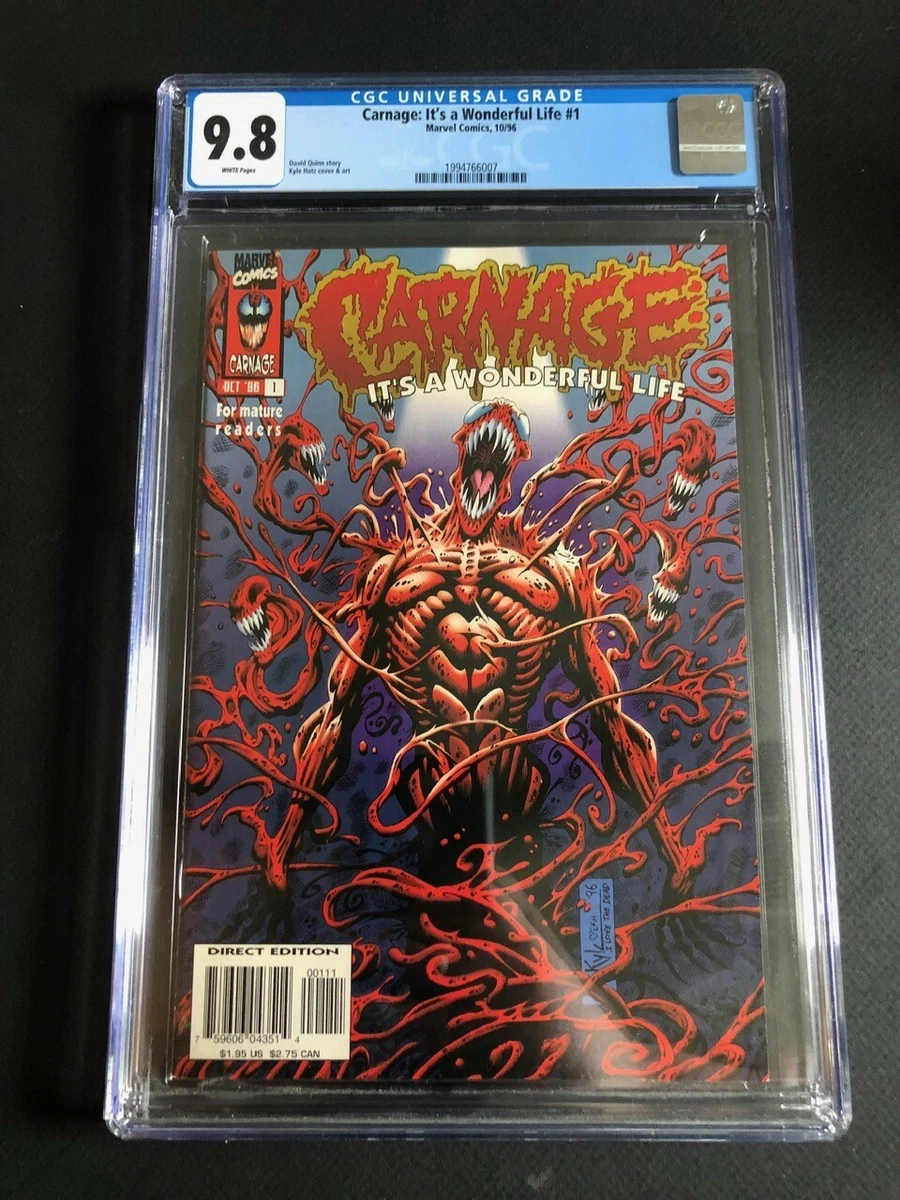 国内正規品 アメコミリーフ Carnage: It's a wonderful #1 CGC