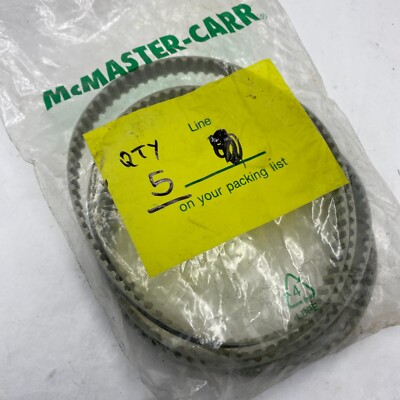 McMaster-Carr MPW2 T5 355 5118 Timing Belt - Metric 5mm Pitch  