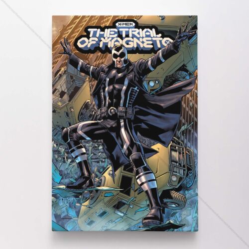 Magneto Poster Canvas X-Men Xmen Marvel Comic Book Cover Art Print #54944 - Photo 1 sur 4