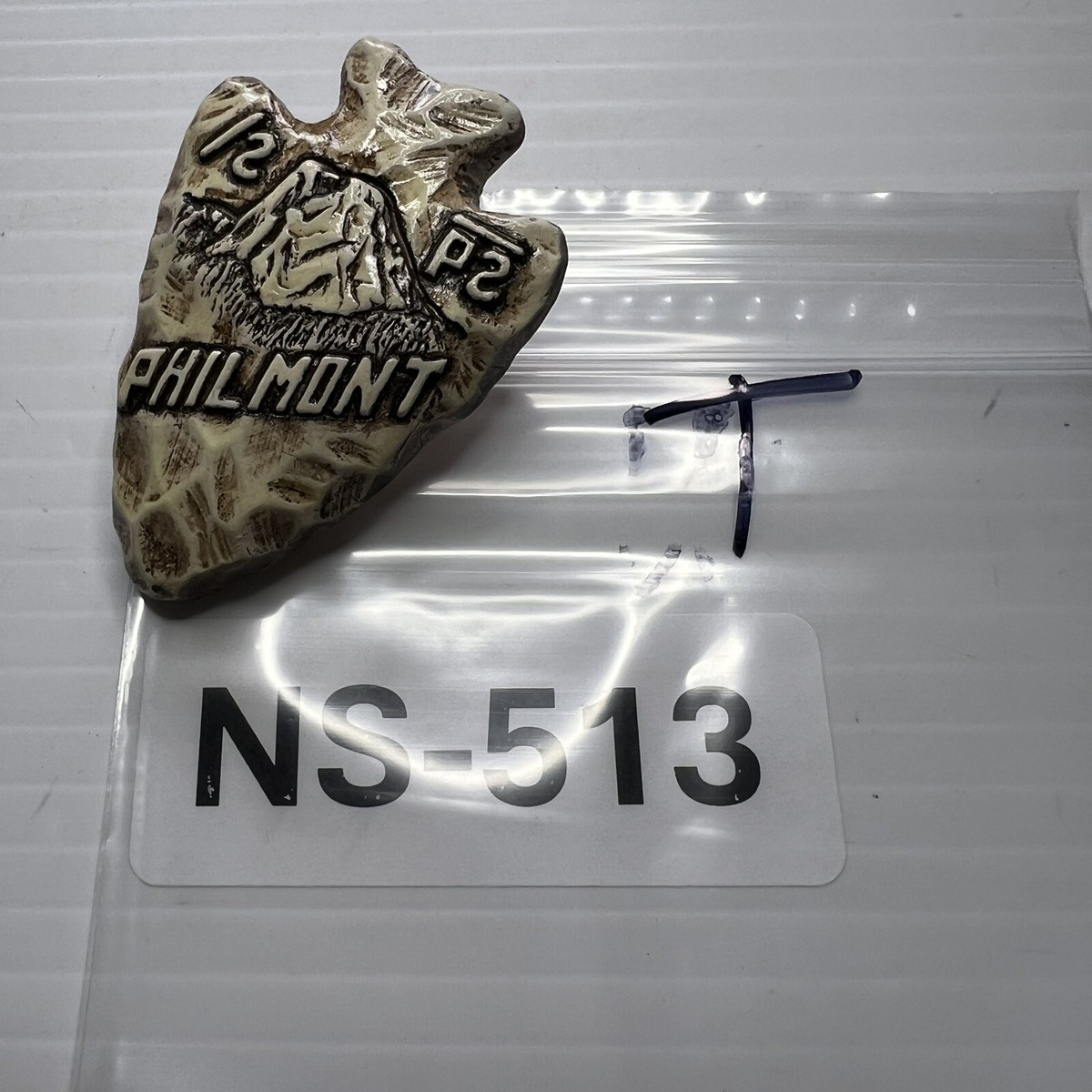 BSA Philmont /Ƨ PƧ Plaster Cast Arrowhead Mountain Neckerchief