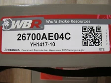 Disc Brake Rotor Rear WBR 26700AE04C Qty 2 Fits 00-04 Subaru Outback & Legacy