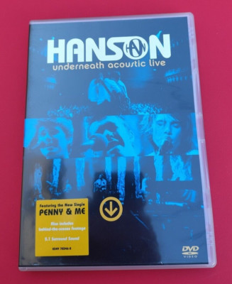 Hanson - Underneath Acoustic Live (DVD, 2004)