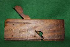 Antique Vintage 1" Auburn Tool Co Hollow Woodworking Moulding Plane Inv#HC113