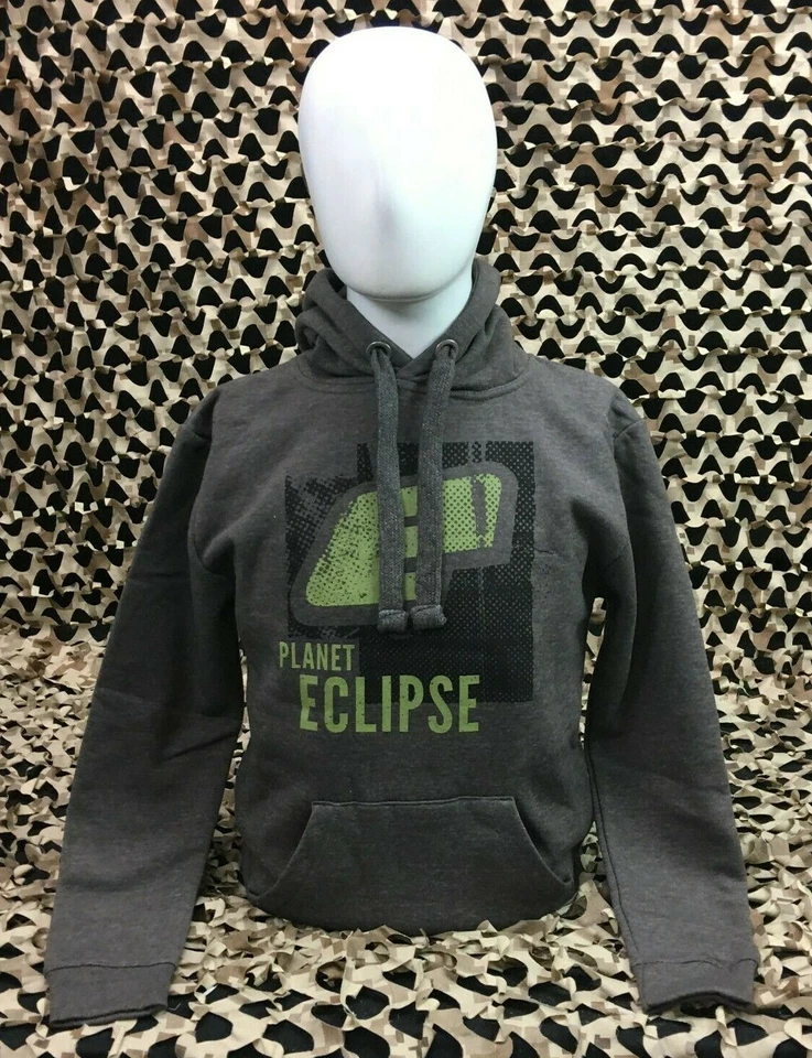 NEW 2X LARGE Planet Eclipse Favela Hooded Sweatshirt - Graphite - Image 2 of 4