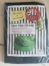 Christmas Wreath Storage Bag Green 24"x7