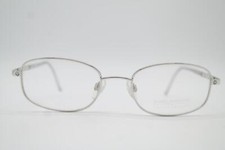 Glasses DANIEL SWAROVSKI S081 Silver Oval Eyeglasses Frame New