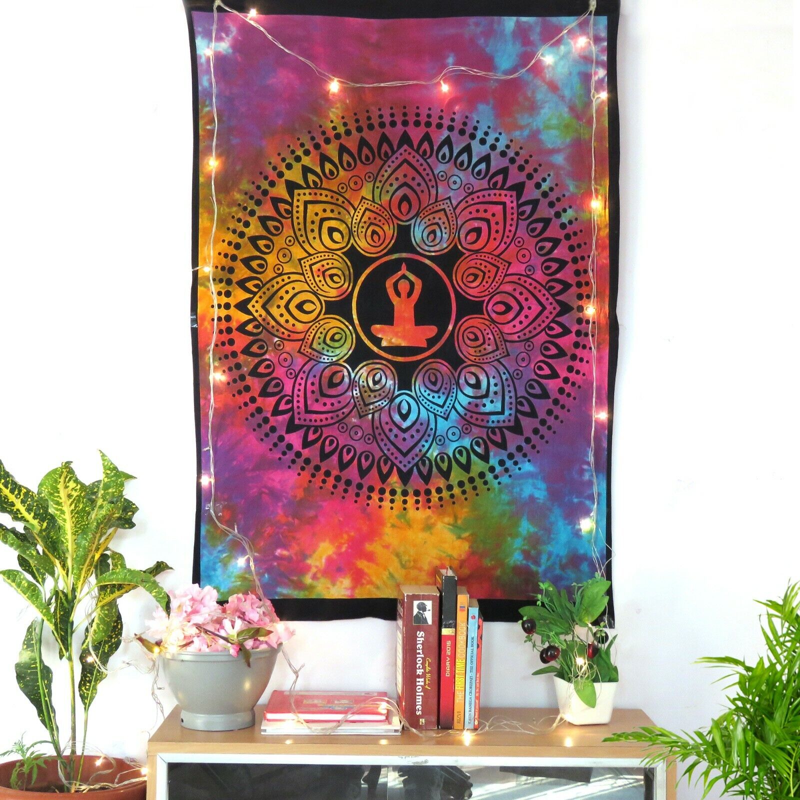 Home Decor Poster Wall Art Decorative Tapestry Yoga Meditation Boho Wall Hanging