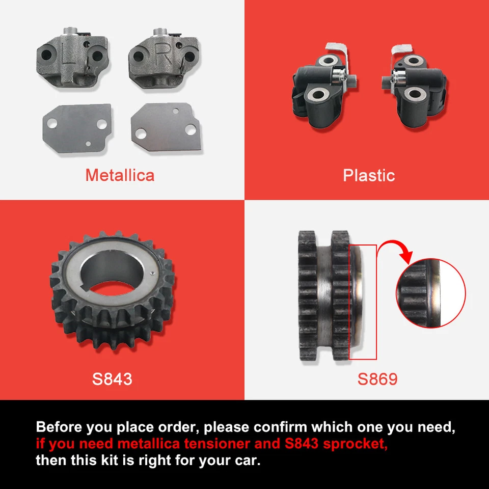 Timing Chain Water Oil Pump Kit fit 97-02 Ford E150 F150 Expedition 4.6L WINDSOR - Image 2 of 4