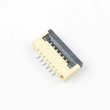 5Pcs FPC FFC 1mm 1.0mm Pitch 6 Pin Flip Type Flat Connector Bottom Contact