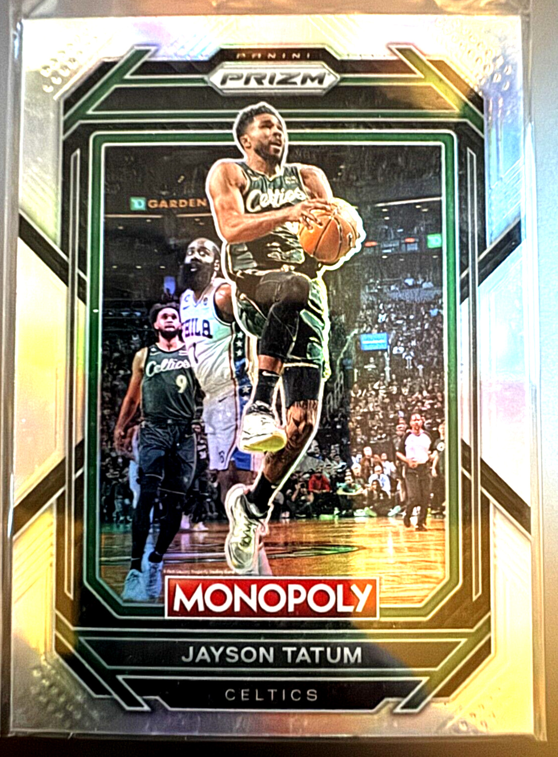 2022-23 Panini Prizm Monopoly Silver Prizm #4 Jayson Tatum