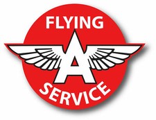 FLYING A OIL GAS LOGO DECAL STICKER 3M USA MADE TRUCK VEHICLE WINDOW WALL CAR