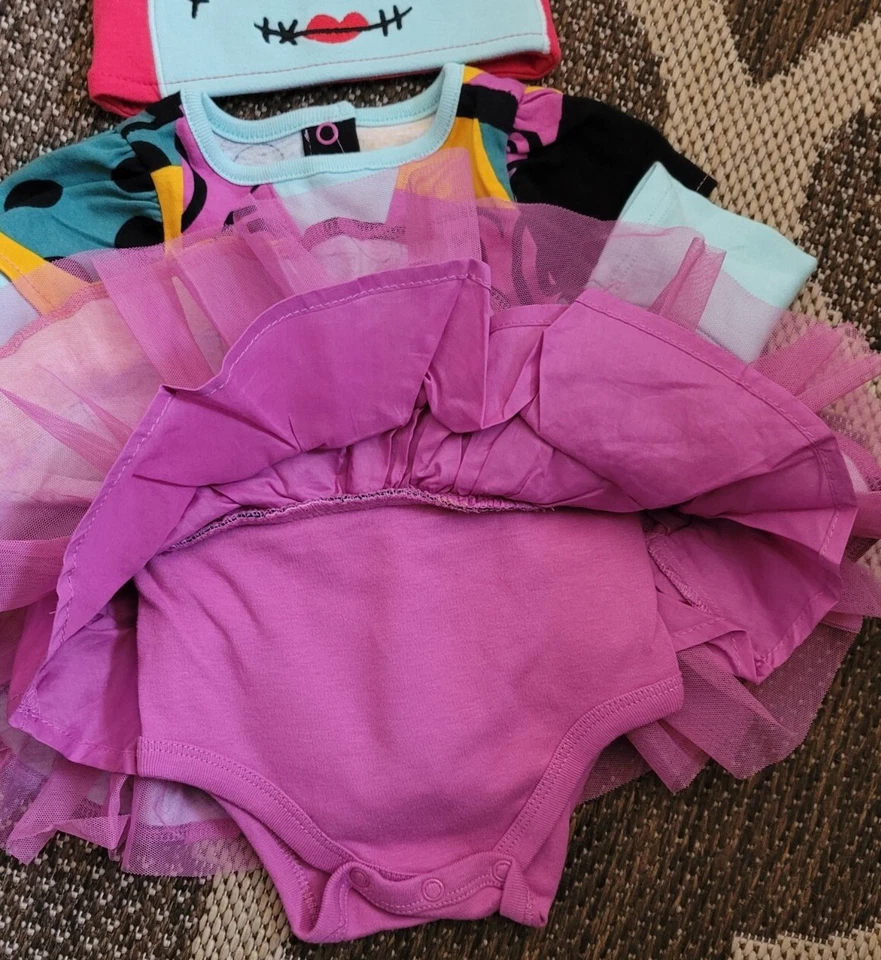 VESTIDO DE DISFRAZ Y SOMBRERO PESADILLA ANTES DE NAVIDAD SALLY INFANTIL 6-9 MOS 2 piezas Foto 3 de 4