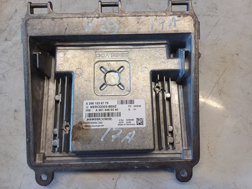 17A* Mercedes-Benz A W169 Benzin Motorsteuergerät -modul A2661536779