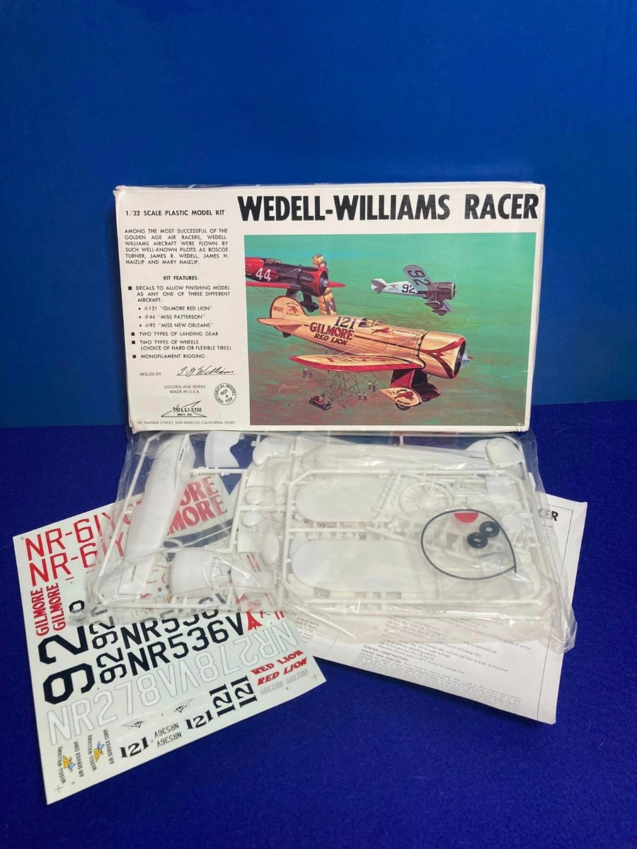 航空機・ヘリコプター Williams Bros 1/32 Wedell-Williams Racer 1/32 Williams Brothers WEDELL-WILLIAMS RACER | eBay