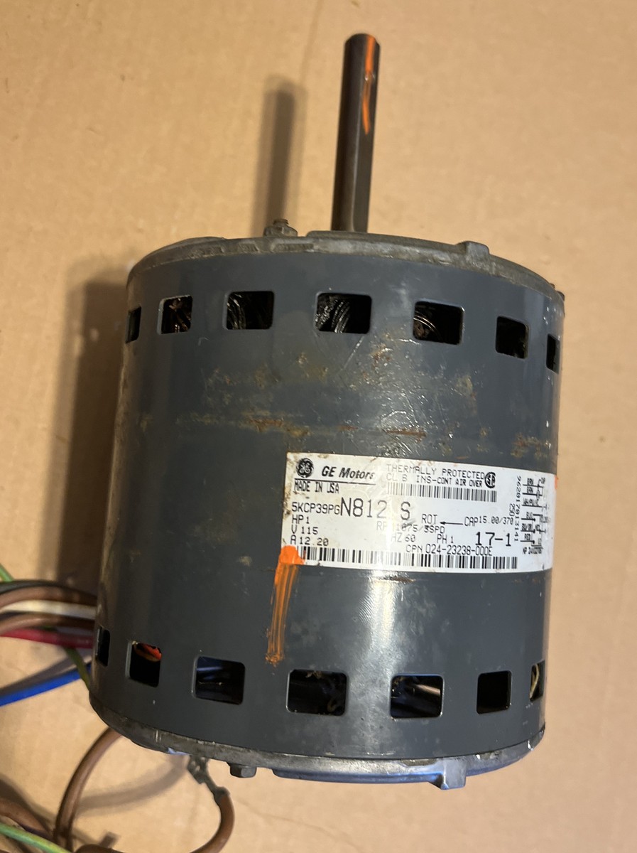 GE York Coleman 1 HP 115 Volt Furnace BLOWER MOTOR