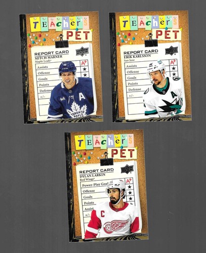 2023-24 UPPER DECK SERIES 1 HOCKEY TEACHER'S PET PICK YOUR CARD SET FILLERS - Picture 43 of 48