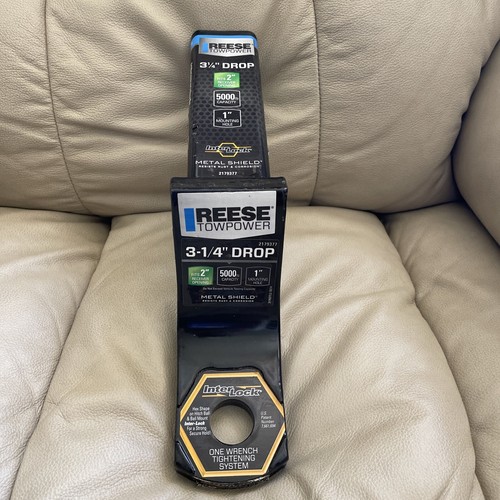 Reese 5,000 lbs Ball Mount Fits 2" Receiver 3-1/4" Drop 2" Rise 6 1/2" Long