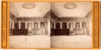 Große Kartause.Zu identifizieren.1.Stereoalbum.Foto Muzet Joguet & Meyniac.