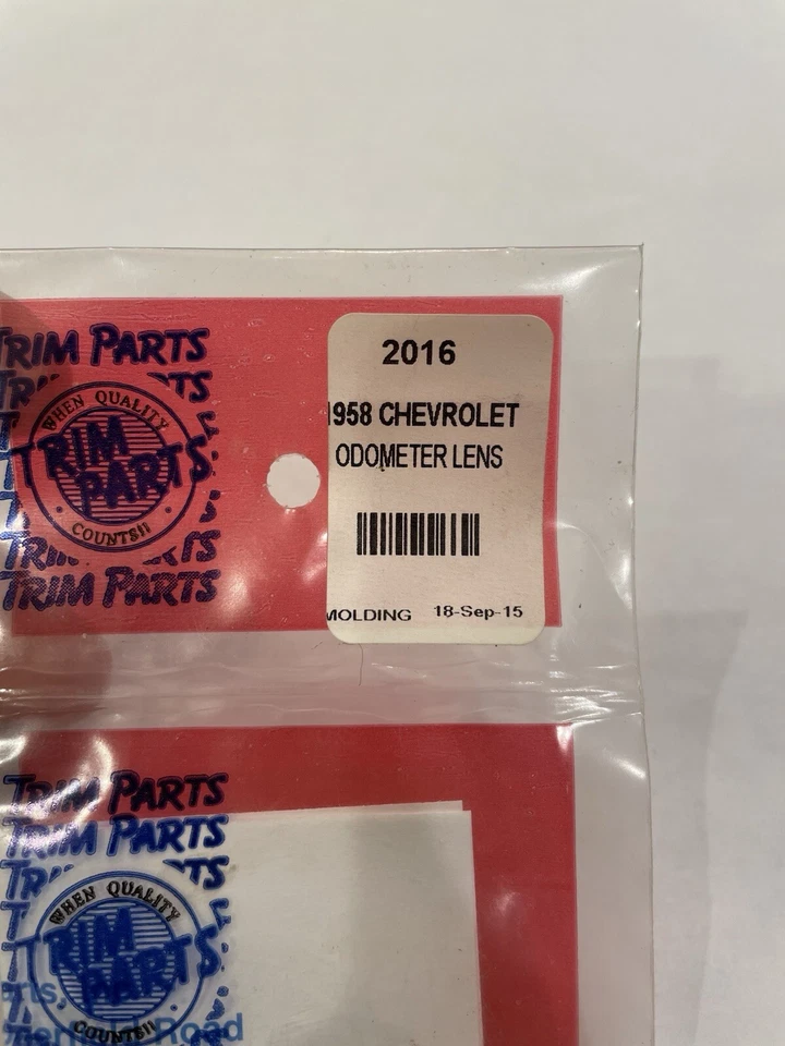 1958 Chevrolet Chevy Full Size Car Odometer Lens 2016 - Image 4 of 4