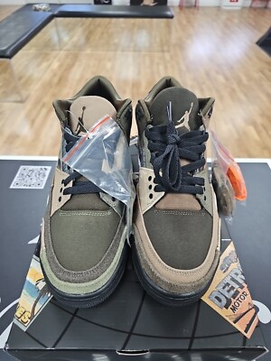 AIR  JORDAN 3 RETRO '' PATCHWORK'' SIZE 8  2021 NEW IN HAND