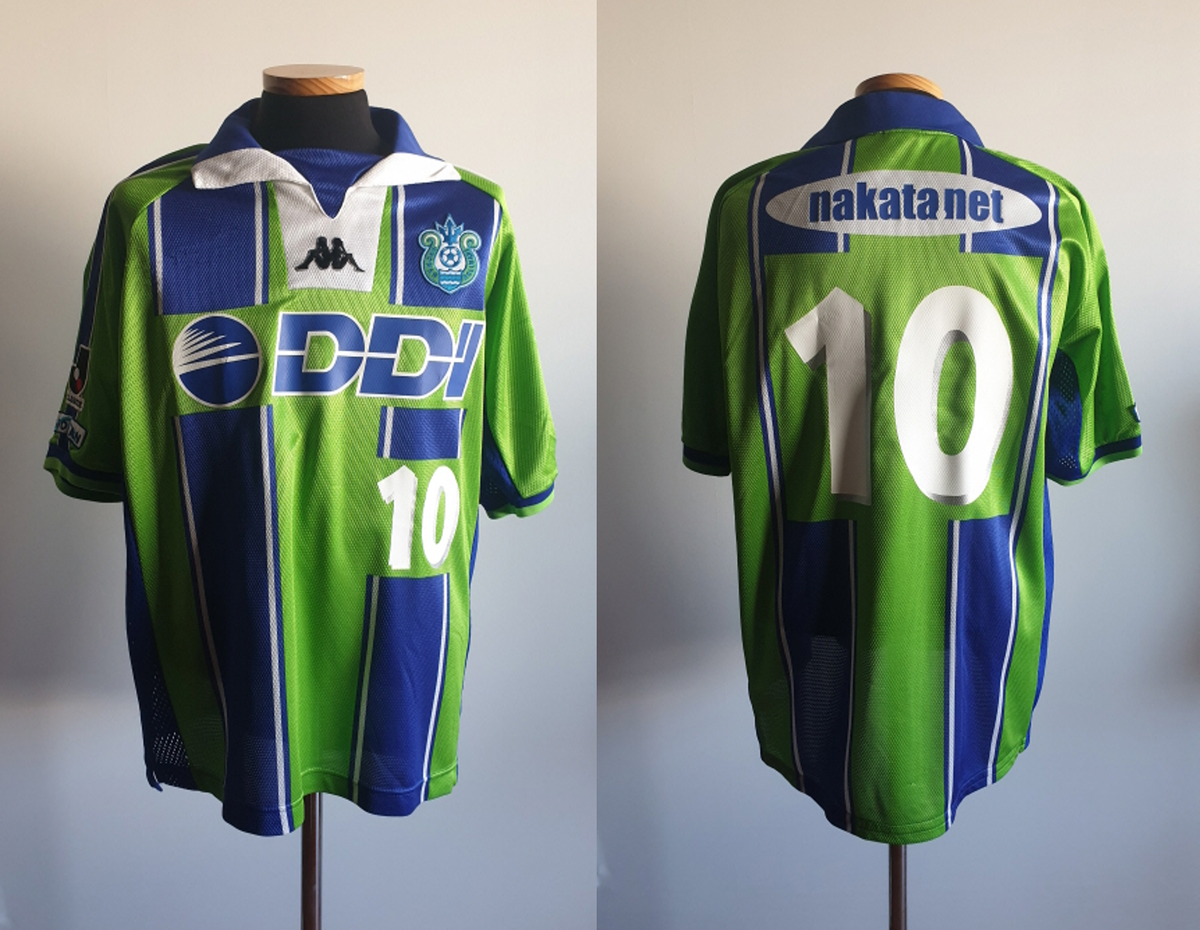 M) BELLMARE HIRATSUKA SHIRT JERSEY NAKATA SOCCER JAPAN FOOTBALL AS