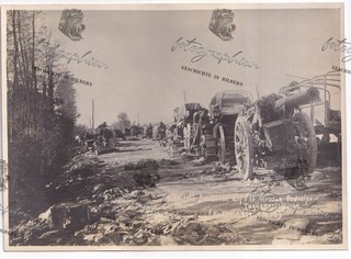 orig. Foto WKI Alpen Italien Slowenien Isonzo Tagliamento Geschütz K.u.K. 1917