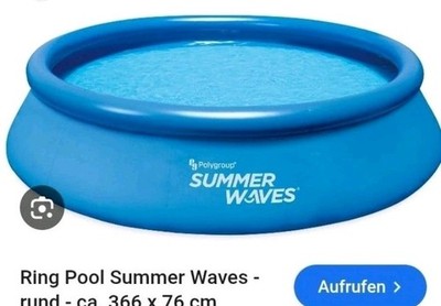 NP 119 Euro TOP ZUSTAND !Polygroup Waves  Pool Summer  366