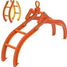 Forstzange Holzheck, Baumst&auml;mme, Traktor, LKW, UTV, Gabelstapler, 1500kg