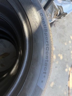 255/50r21 Continental Sport Contact 5 Tires
