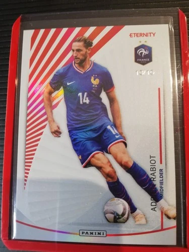 Adrien Rabiot Panini Adrien Rabiot Red