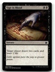 Sign in Blood Modern Masters 2015