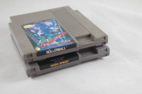 Nintendo NES Pinball Games High Speed & Rollerball