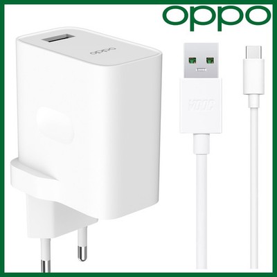 Oppo Find X2/X2 Pro Vooc Charge Netzteil Ladegerät 30W Datenkabel Usb Typ C