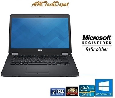 Dell Latitude E5470 Core i5-6600U 2.4GHz 16GB 256SSD Win11 Pro 64-BIT