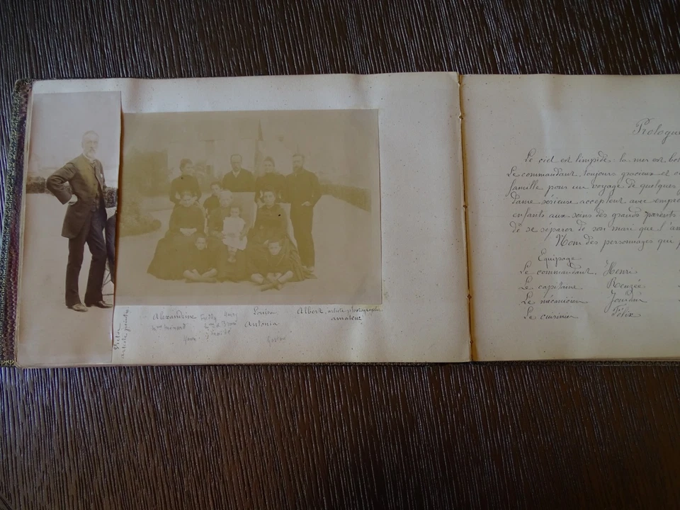 Album amicorum du peintre Victor FAVIER   (1824- après 1889) - Photo 2/4