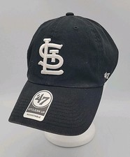 47 Brand St. Louis Cardinals MLB Cleanup  Cap Black Strapback OS