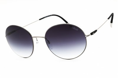 New Silhouette SANT PERE 8736/75 7100 Titanium/Grey Gradient 52-19-140 Sungla...