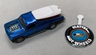 Vintage Hot Wheels Redline 1970 SCARCE BLUE Seasider - ALL ORIGINAL! w/Button