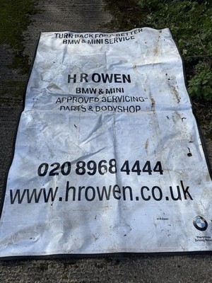 Bmw Memorabilia HR Owen Banner