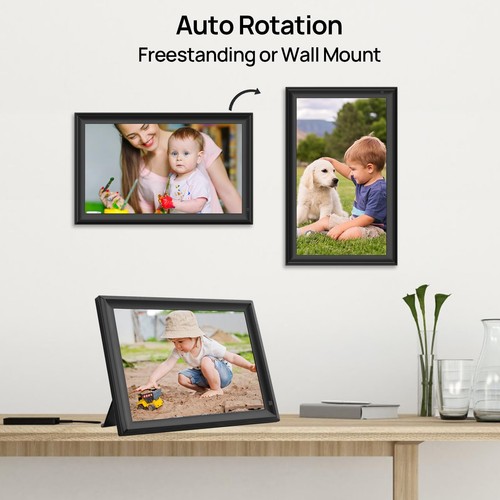 64GB 15.6inch FRAMEO Digital Photo Frame with 1920x1080 FHD IPS LCD Touch Scr... - Picture 7 of 9