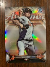 2018 Bowman Chrome 2017 AFL Fall Stars Tanner Scott #AFL-TS Rookie RC Refractor